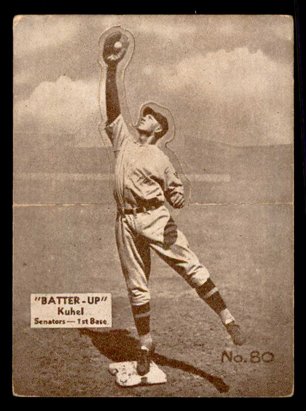 1934-36 Batter Up #080 Joe Kuhel Senators VG-EX 559535