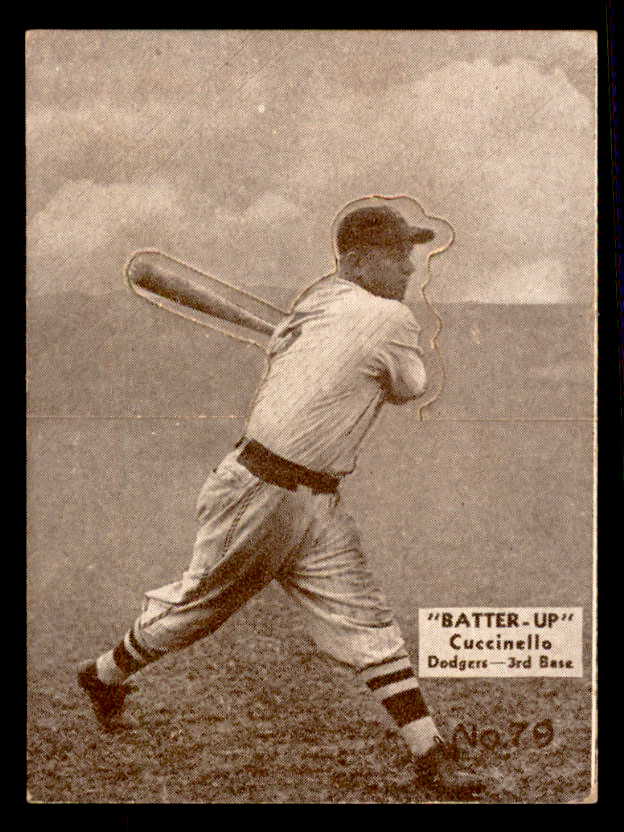 1934-36 Batter Up #079 Tony Cuccinello Dodgers EX 559539