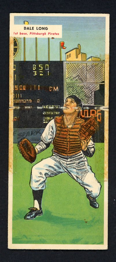 1955 Topps Baseball Double Headers #115/116 Dale Long Ferris Fain FR-GD 559629