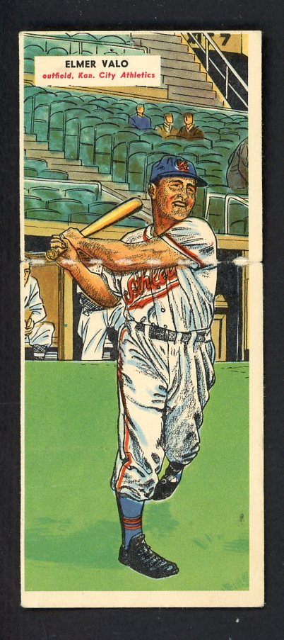 1955 Topps Baseball Double Headers #085/86 Elmer Valo Hal Brown EX 559631