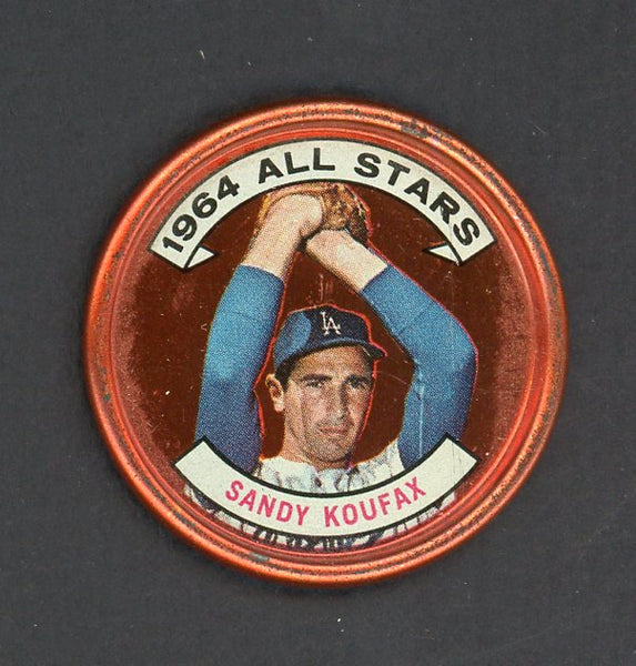 1964 Topps Baseball Coins #159 Sandy Koufax A.S. Dodgers EX 559633