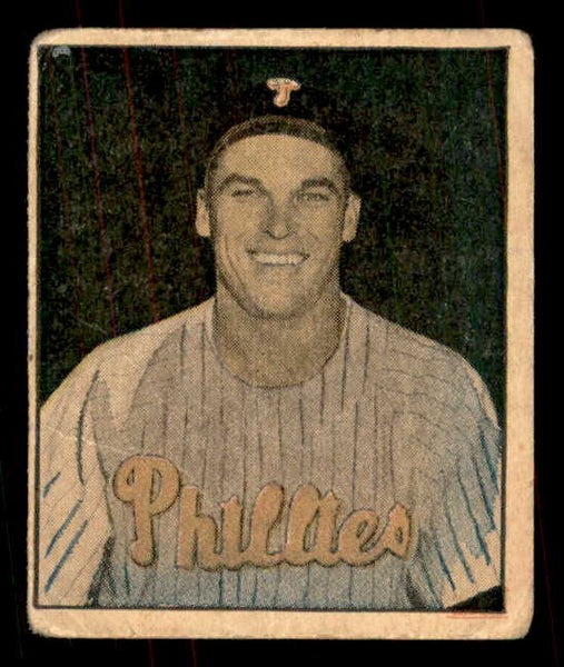 1951 Berk Ross #003-8 Dick Sisler Phillies Good 559639