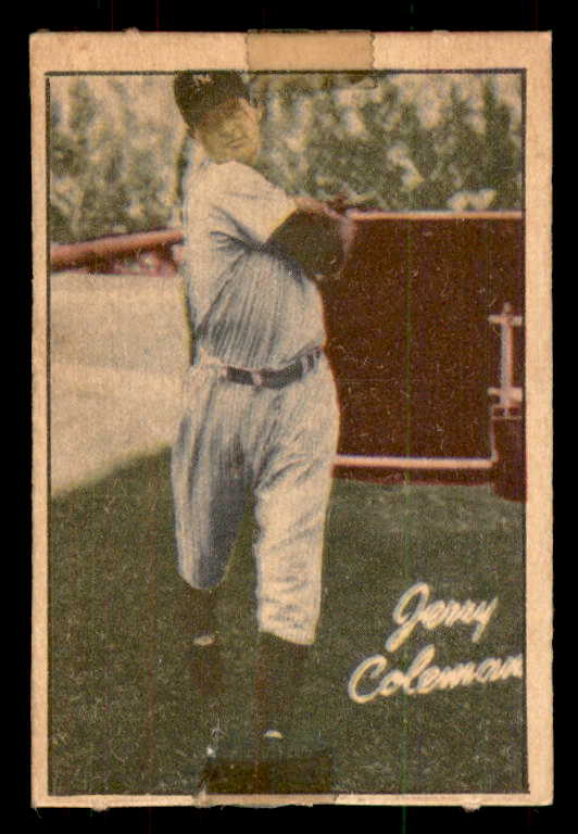 1952 Berk Ross Jerry Coleman Yankees FR-GD 559670