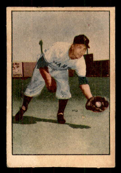 1952 Berk Ross Eddie Stanky Giants VG 559672