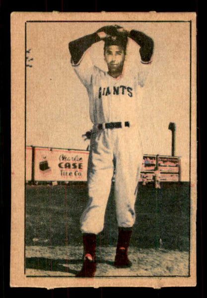 1952 Berk Ross Sal Maglie Giants EX 559682