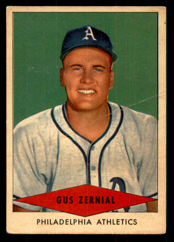 1954 Red Heart Gus Zernial A's Good 559700