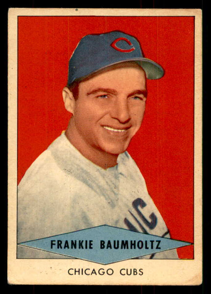 1954 Red Heart Frank Baumholtz Cubs VG-EX 559702