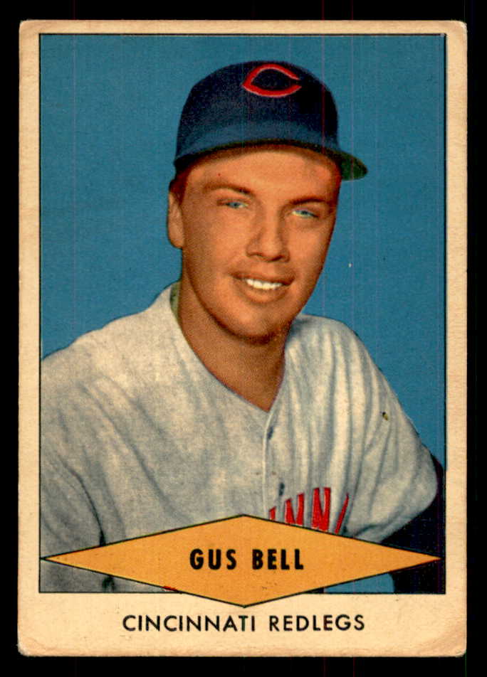 1954 Red Heart Gus Bell Reds VG 559706