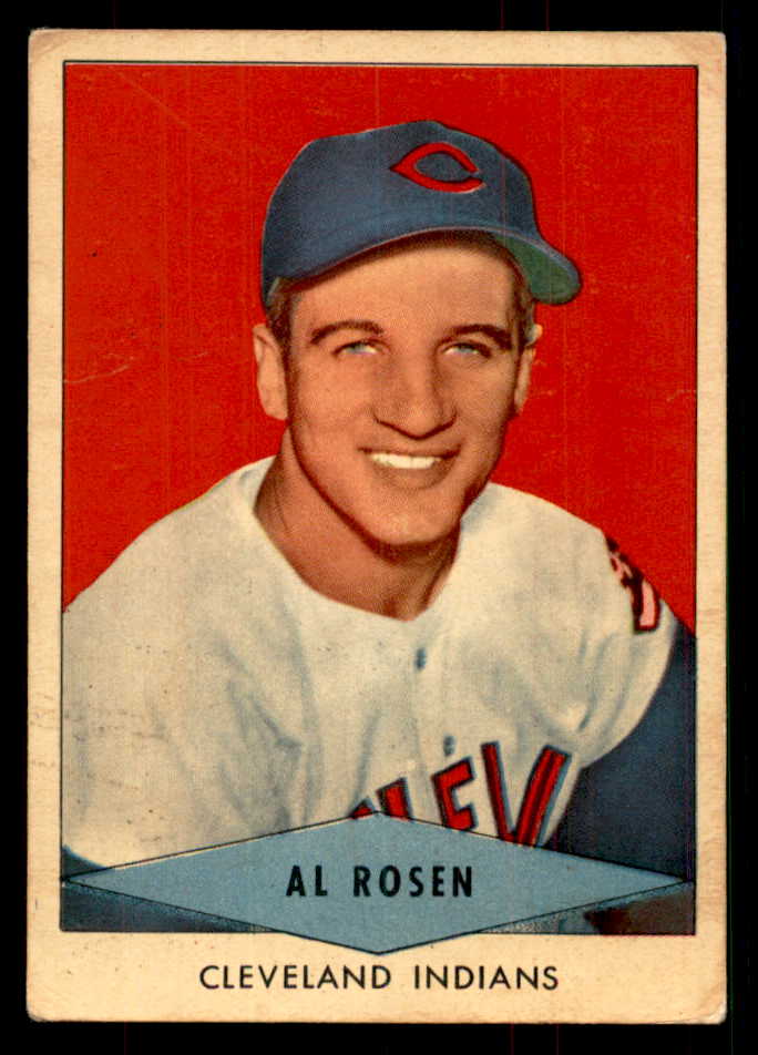 1954 Red Heart Al Rosen Indians VG 559709