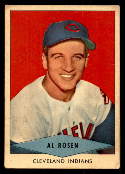 1954 Red Heart Al Rosen Indians VG 559709