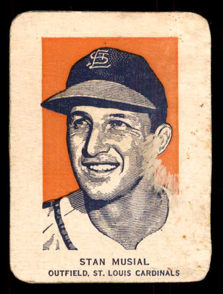 1952 Wheaties Stan Musial Cardinals GD-VG Portrait 559711