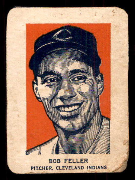 1952 Wheaties Bob Feller Indians GD-VG Portrait 559712