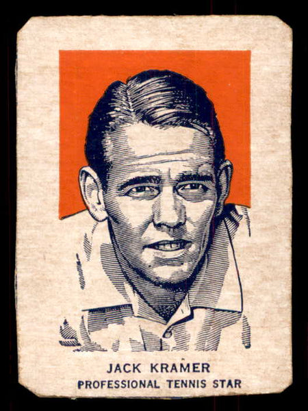 1952 Wheaties Jack Kramer Tennis GD-VG Portrait 559713