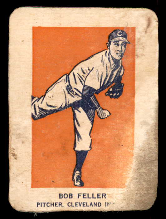 1952 Wheaties Bob Feller Indians FR-GD Action 559724