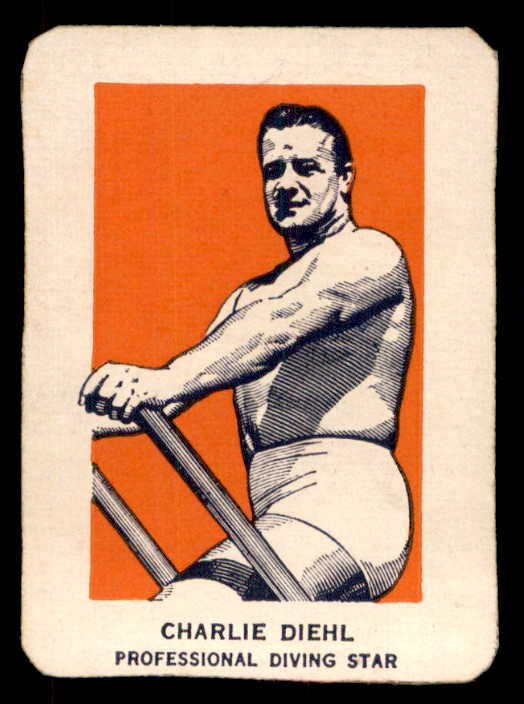 1952 Wheaties Charlie Diehl Diving EX Action 559732