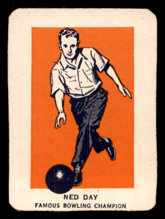 1952 Wheaties Ned Day Bowling EX Action 559734