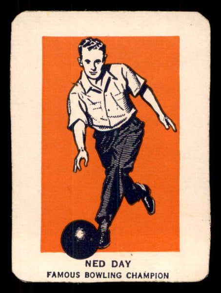 1952 Wheaties Ned Day Bowling EX Action 559734