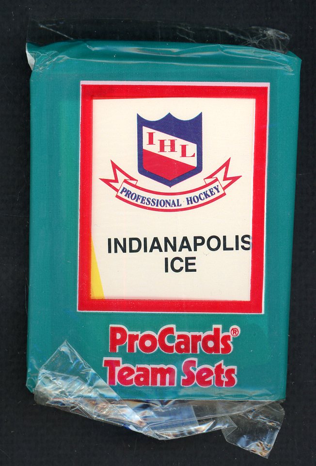 1990 Pro Card Indianapolis Ice Complete Set 559818