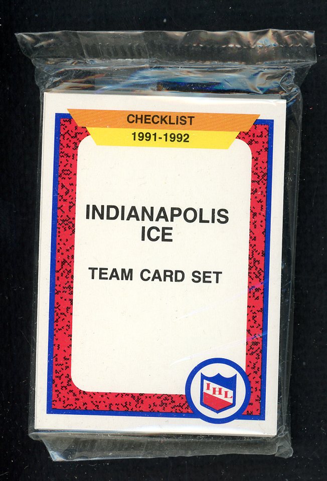 1991 Pro Card Indianapolis Ice Complete Set 559835