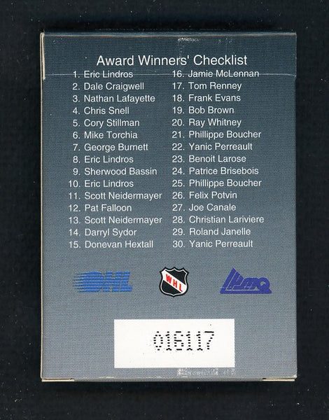 1991 CHL Award Winners Complete Set 559844