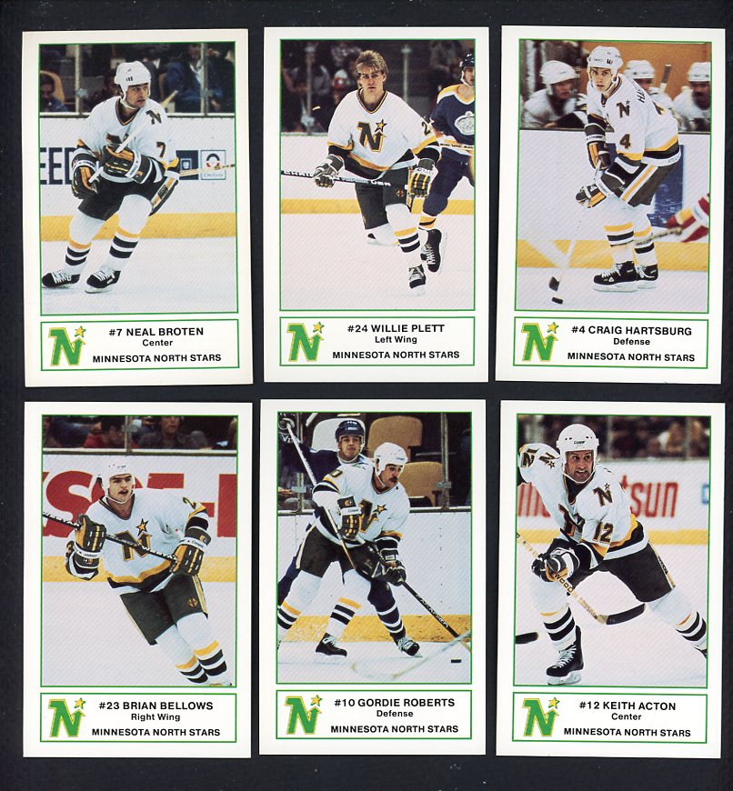 1984 Police Minnesota North Stars Complete Set 559863
