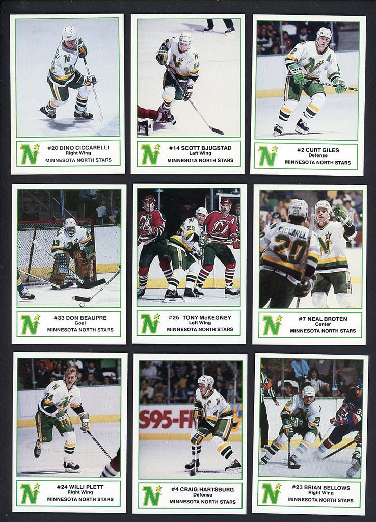 1985 Police Minnesota North Stars Complete Set 559864
