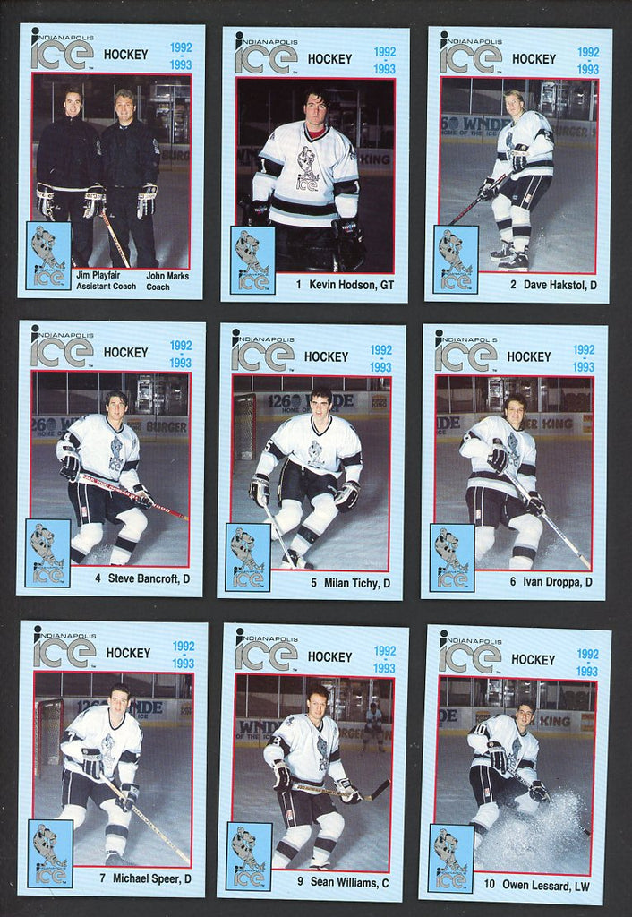 1982 Team Issue Indianapolis Ice Complete Set 559873