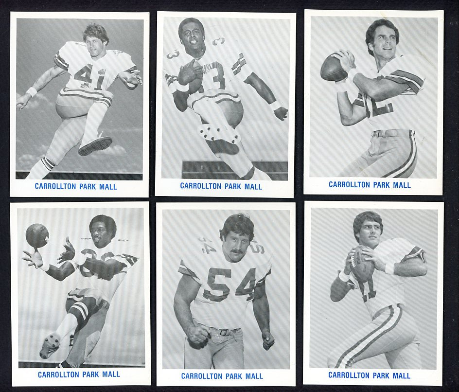 1982 Carrollton Park Mall Dallas Cowboys Complete Set 559881
