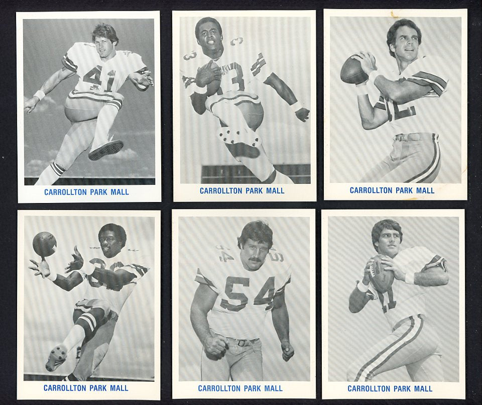 1982 Carrollton Park Mall Dallas Cowboys Complete Set 559882