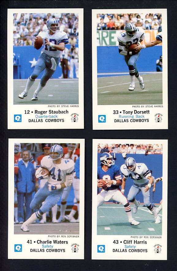 1979 Police Dallas Cowboys Complete Set 559924