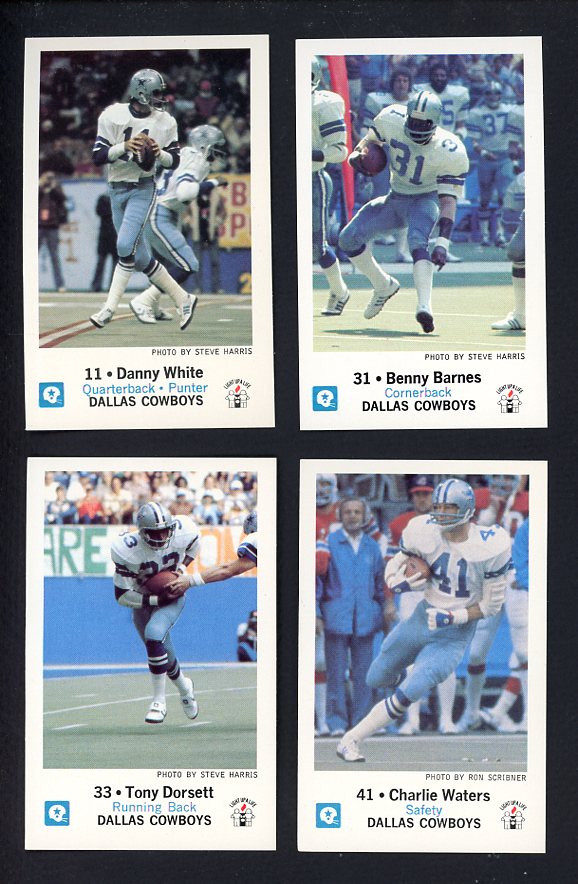 1980 Police Dallas Cowboys Complete Set 559929