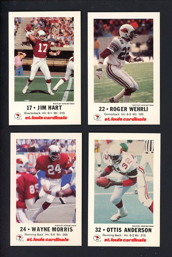 1980 Police St. Louis Cardinals Complete Set 559939