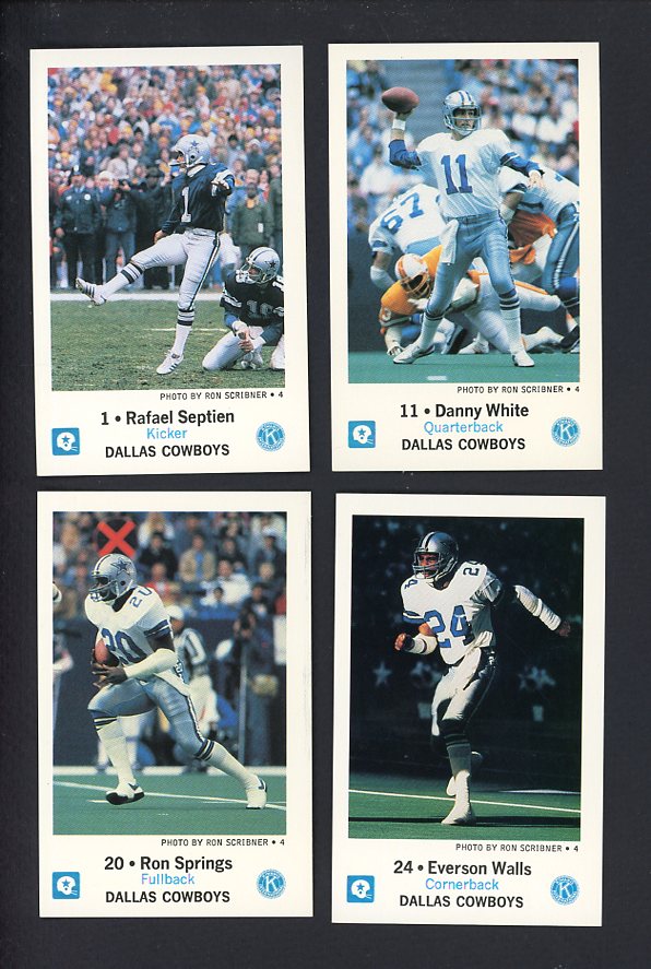 1983 Police Dallas Cowboys Complete Set 559951
