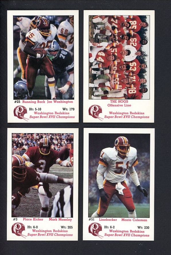 1983 Police Washington Complete Set 559955