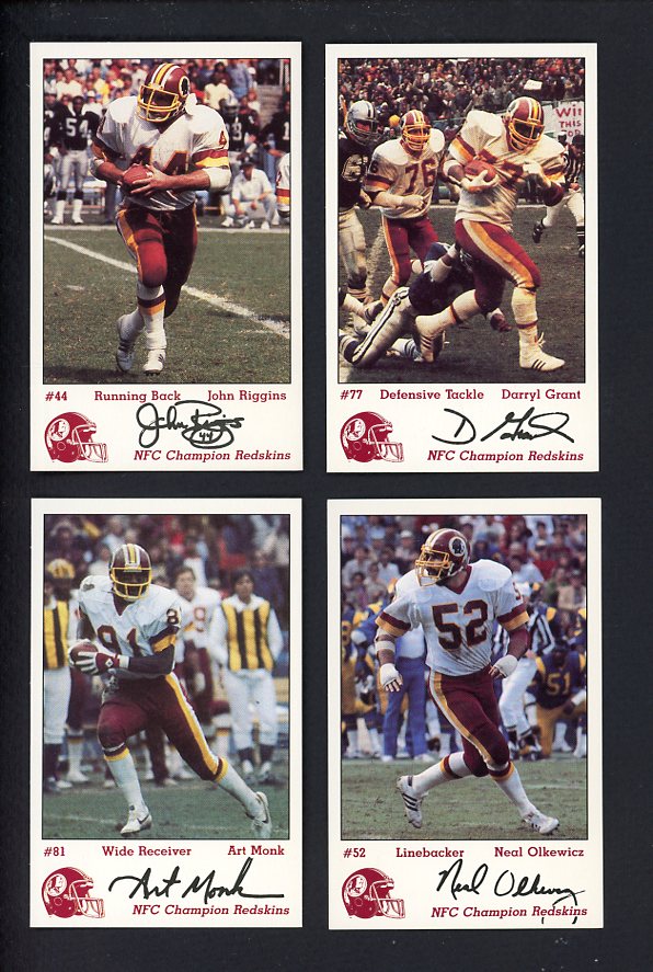1984 Police Washington Complete Set 559960