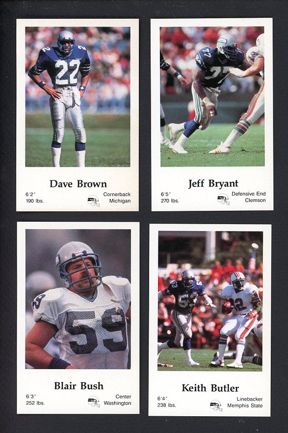 1985 Police Seattle Seahawks Complete Set 559967