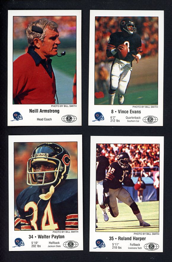 1981 Police Chicago Bears Complete Set 559999