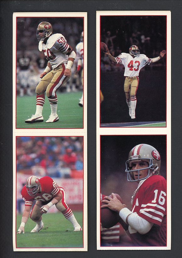 1985 Police San Francisco 49ers Complete Set 560022