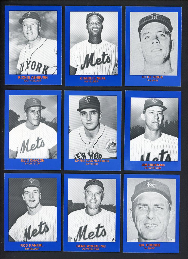 1982 Renata Galasso 20 Years Of Mets Baseball Complete Set 560083