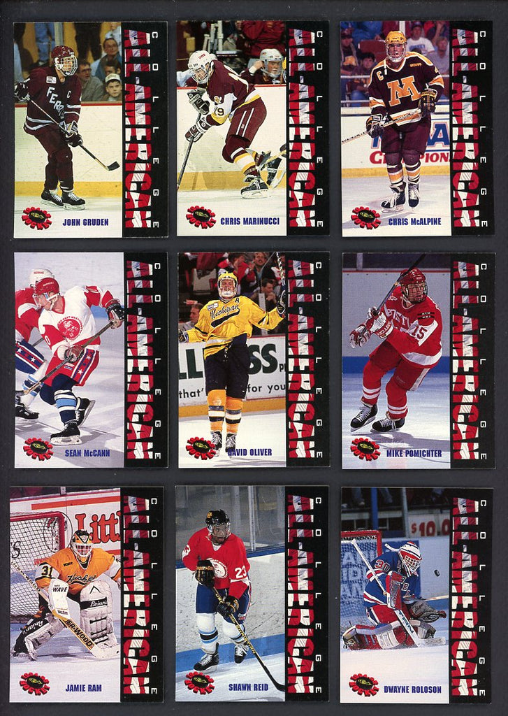 1994 Classic Hockey All Americans Complete Set 560102