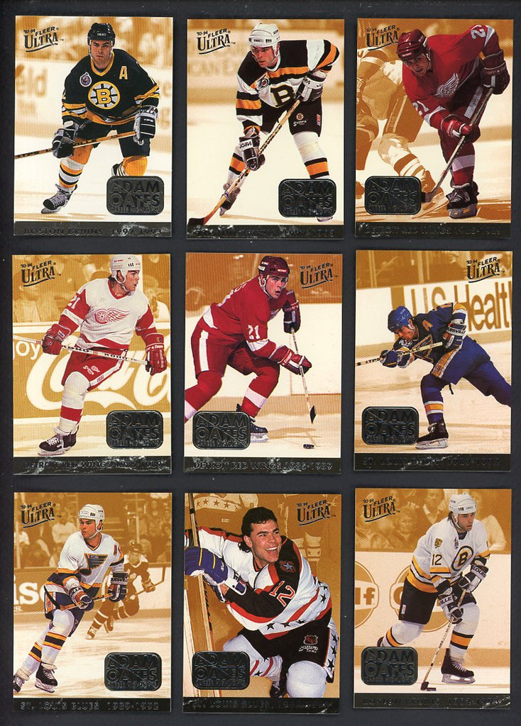 1993 Fleer Ultra Hockey Adam Oates Complete Set 560126