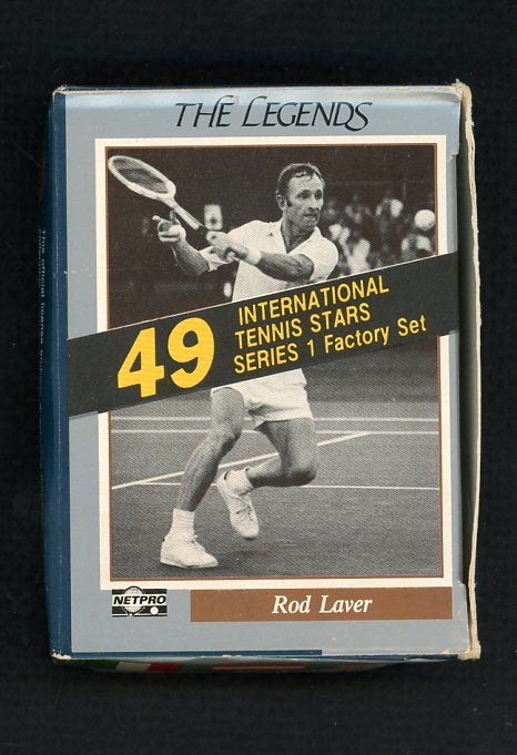 1991 Net Pro The Legends Tennis Stars Complete Set 560175