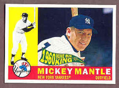 2010 Topps National Convention 1960 Retro Mickey Mantle Hr King Card