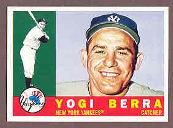 2010 Topps National Convention 1960 Retro Yogi Berra Card