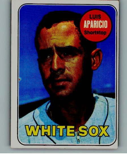 1969 Topps Baseball #075 Luis Aparicio White Sox EX 244927
