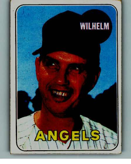 1969 Topps Baseball #565 Hoyt Wilhelm Angels VG-EX 244952