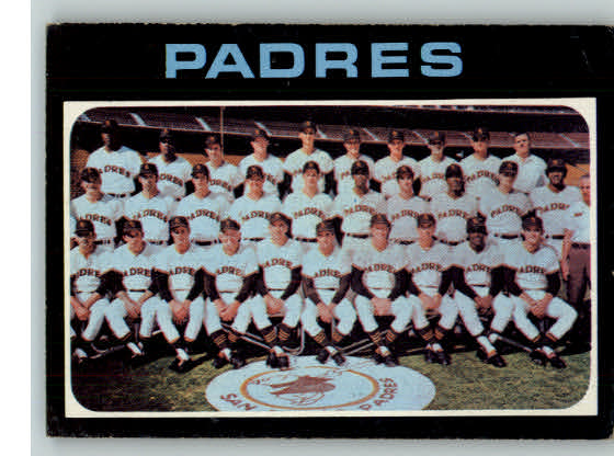 1971 Topps Baseball #482 San Diego Padres Team VG-EX 248594