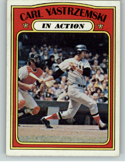 1972 Topps Baseball #038 Carl Yastrzemski IA Red Sox EX-MT 259426