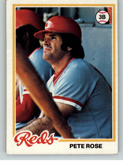 1978 Topps Baseball #020 Pete Rose Reds EX-MT 259628
