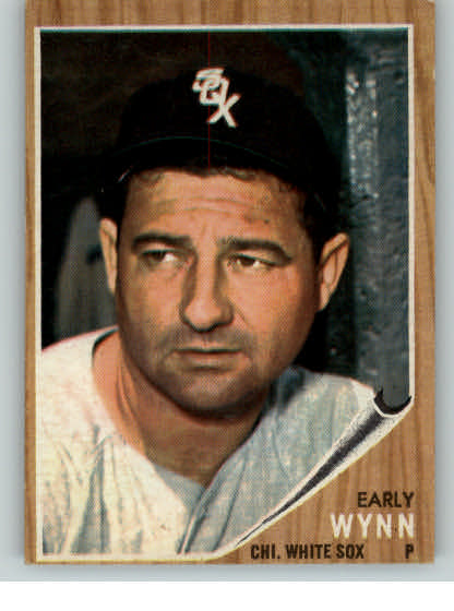 1962 Topps Baseball #385 Early Wynn White Sox EX 263926